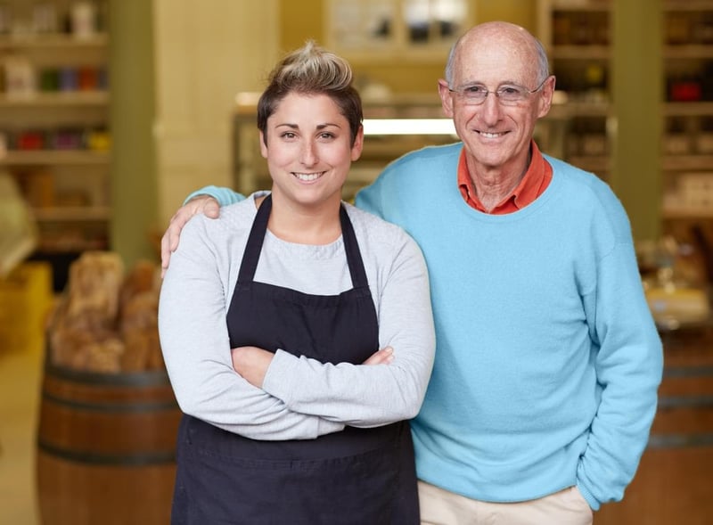father and daughter small business owners father and daughter small business owners