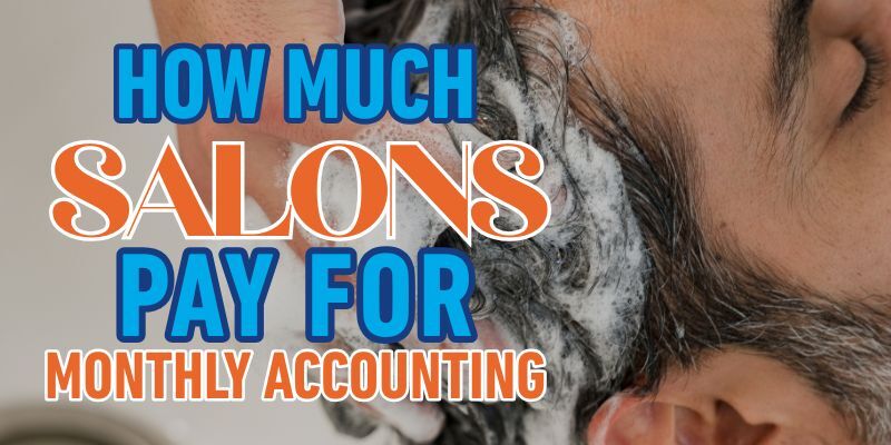 Man getting his hair washed with text 