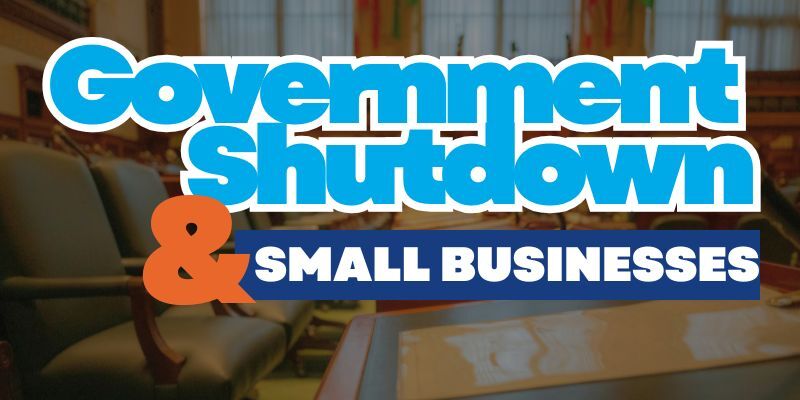 empty government building with text that says 